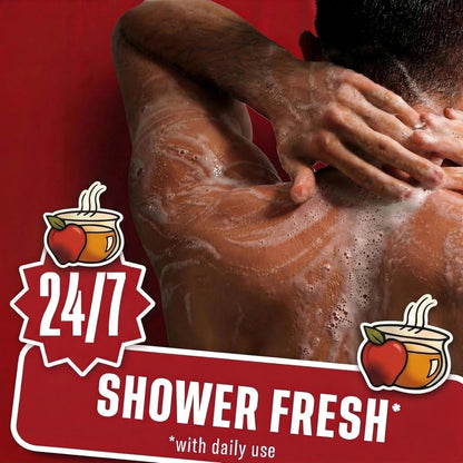 Old Spice Body Wash for Men, Fallidudes Edition, 24/7 Frightful Freshness, Long Lasting Cleanse & Refresh, Apple Crumbro with Apple Cider Scent, 16 oz