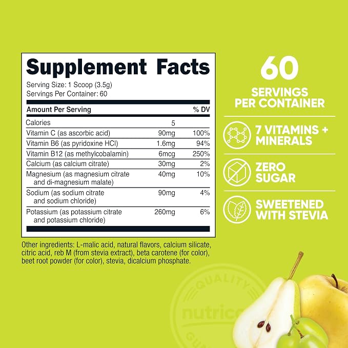 Nutricost Electrolytes Complex Powder (Orchard Blast) 60 Servings