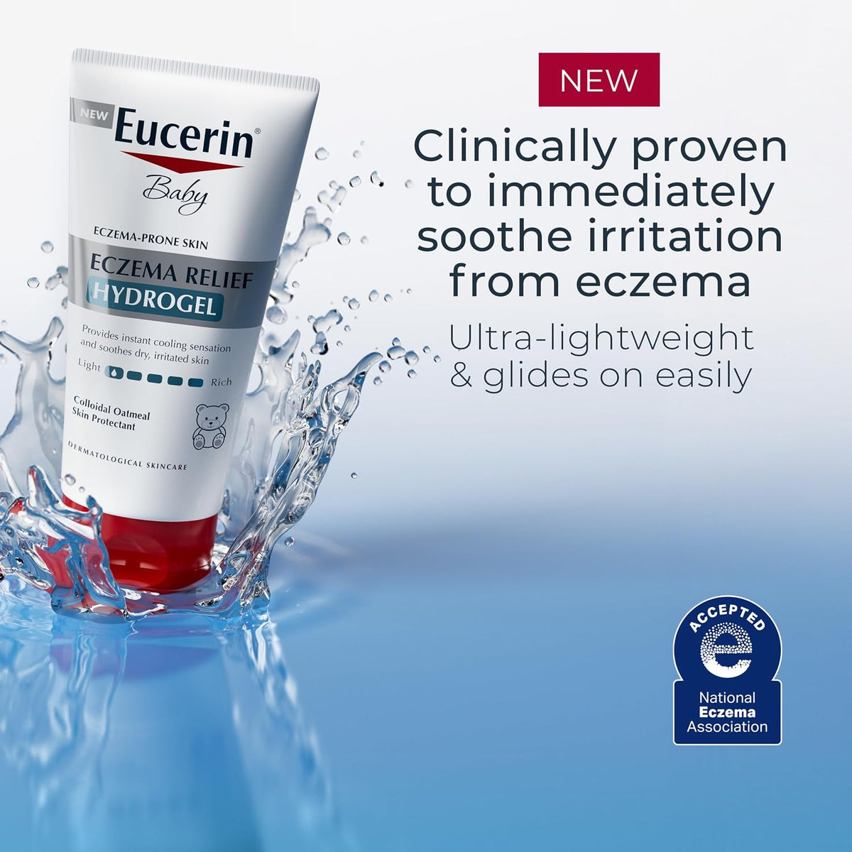 Eucerin Baby Eczema Relief Hydrogel with Colloidal Oatmeal, 5 FL OZ