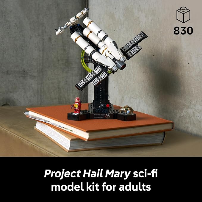 LEGO Icons Project Hail Mary Collectible Building Set for Adults - Room or Office Decor for Men & Women - Gift for Birthdays - 11389