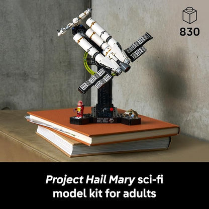 LEGO Icons Project Hail Mary Collectible Building Set for Adults - Room or Office Decor for Men & Women - Gift for Birthdays - 11389