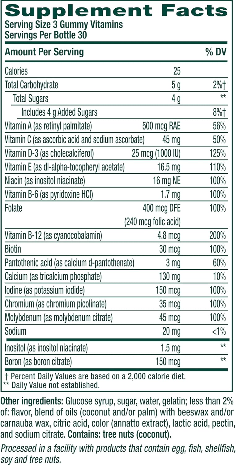 Vitafusion Power Plus Multivitamin for Men and Women | 90 Gummies