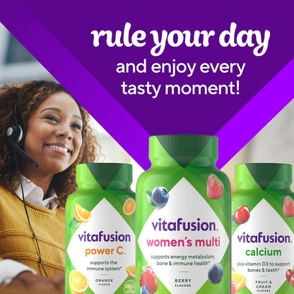 Vitafusion Women's Multivitamin Gummy | Yummy Berry Flavor | 150 Gummies