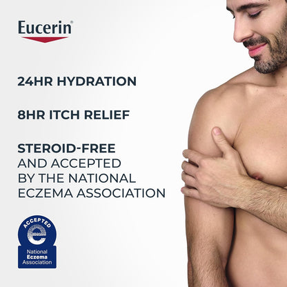 Eucerin Eczema Relief Cream and Body Wash, 13.5 Fl Oz (Pack of 12)