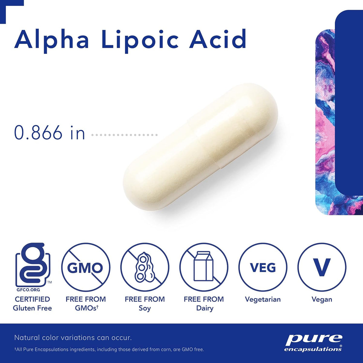 Pure Encapsulations Alpha Lipoic Acid 200 mg, 60 Capsules