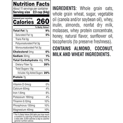 Quaker Simply Granola Honey & Almond, (Pack of 2)