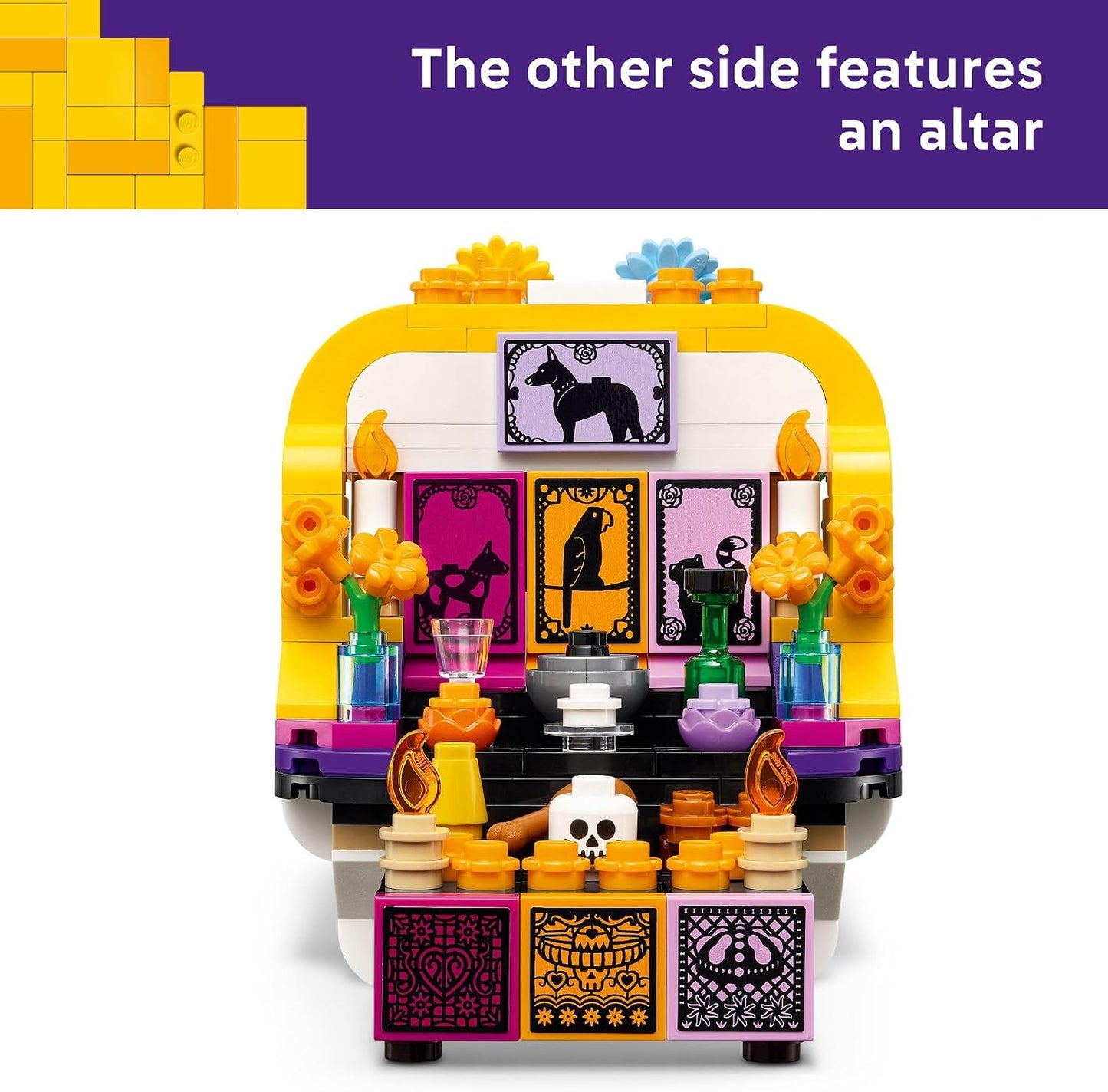 LEGO Altar of the Dead 40811 | Building Toys for Boys & Girls, Ages 9+, Day of the Dead Decor & Craft, Hidden Altar, 231 pieces, Gift for Kids