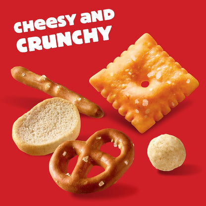 Cheez-It Snack Mix, Classic Baked Mix, Lunch Snacks, Classic, 40oz Bag (1 Bag)