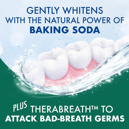 ARM & HAMMER Plus TheraBreath Toothpaste, Icy Mint, 5.5 oz, 2-Pack
