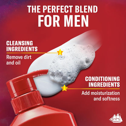 Old Spice Mens 2-in-1 Shampoo and Conditioner, Cosmic Quest, x The Super Mario Galaxy Movie, 21.9 fl oz