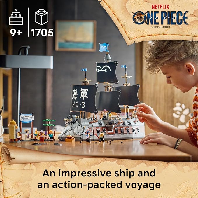 LEGO ONE PIECE Garp's Marine Battleship 75646