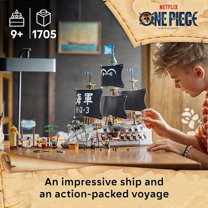 LEGO ONE PIECE Garp's Marine Battleship 75646