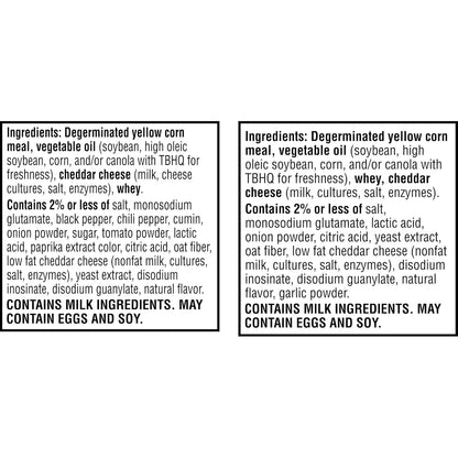 Cheez-It Crunch Cheesy Baked Snacks, Lunch Snacks, Variety Pack, 9oz Box (12 Packs)