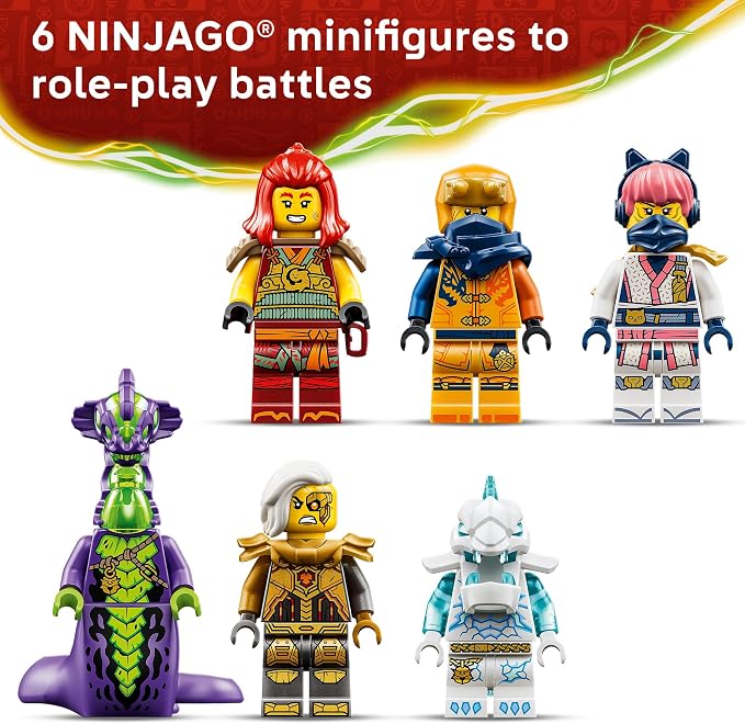 LEGO NINJAGO Wyldfyre's Transforming Dragon Mech 71868