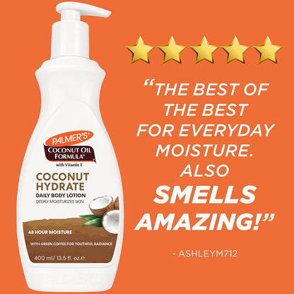 Palmer's Coconut Oil Formula Body Lotion for Dry Skin (13.5 Fl Oz)