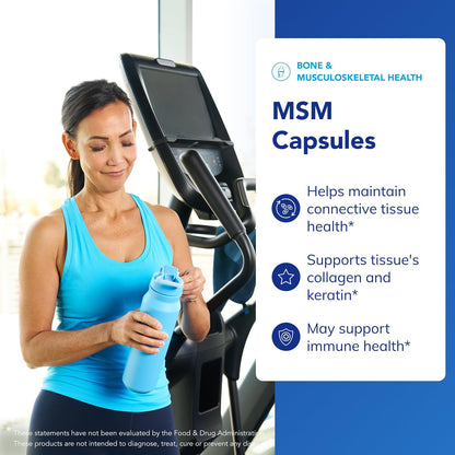 Pure Encapsulations MSM Capsules, 360 Capsules