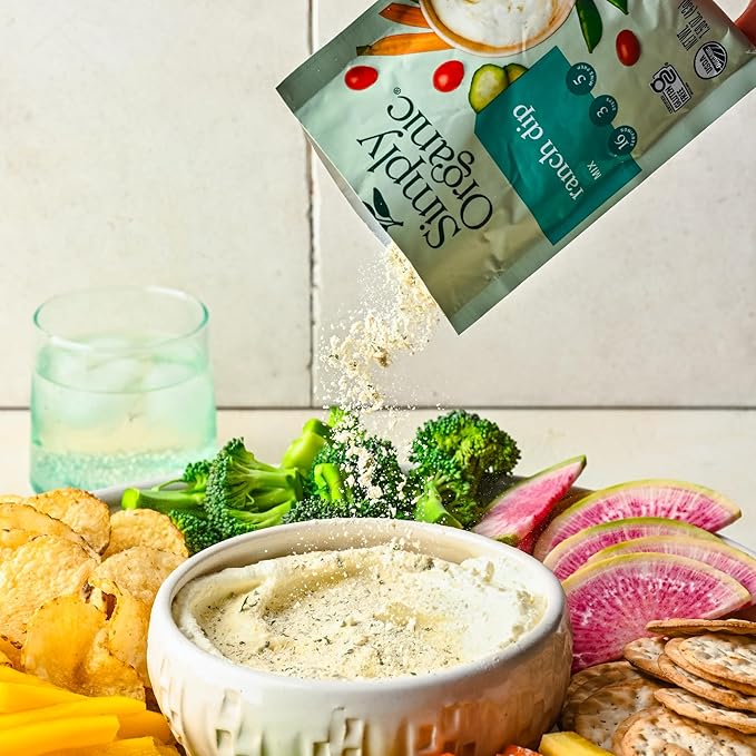 Simply Organic Dip Mix, Ranch, 1.5 oz