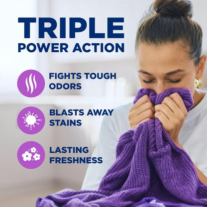 ARM & HAMMER Plus OxiClean with Odor Blasters Liquid Laundry Detergent