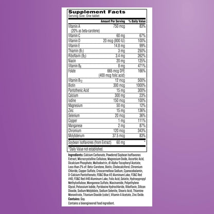 One A Day Women's Menopause Multivitamin, Menopause Support, 50 Count