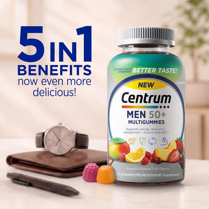 Centrum Silver MultiGummies for Men 50+, 140 Count