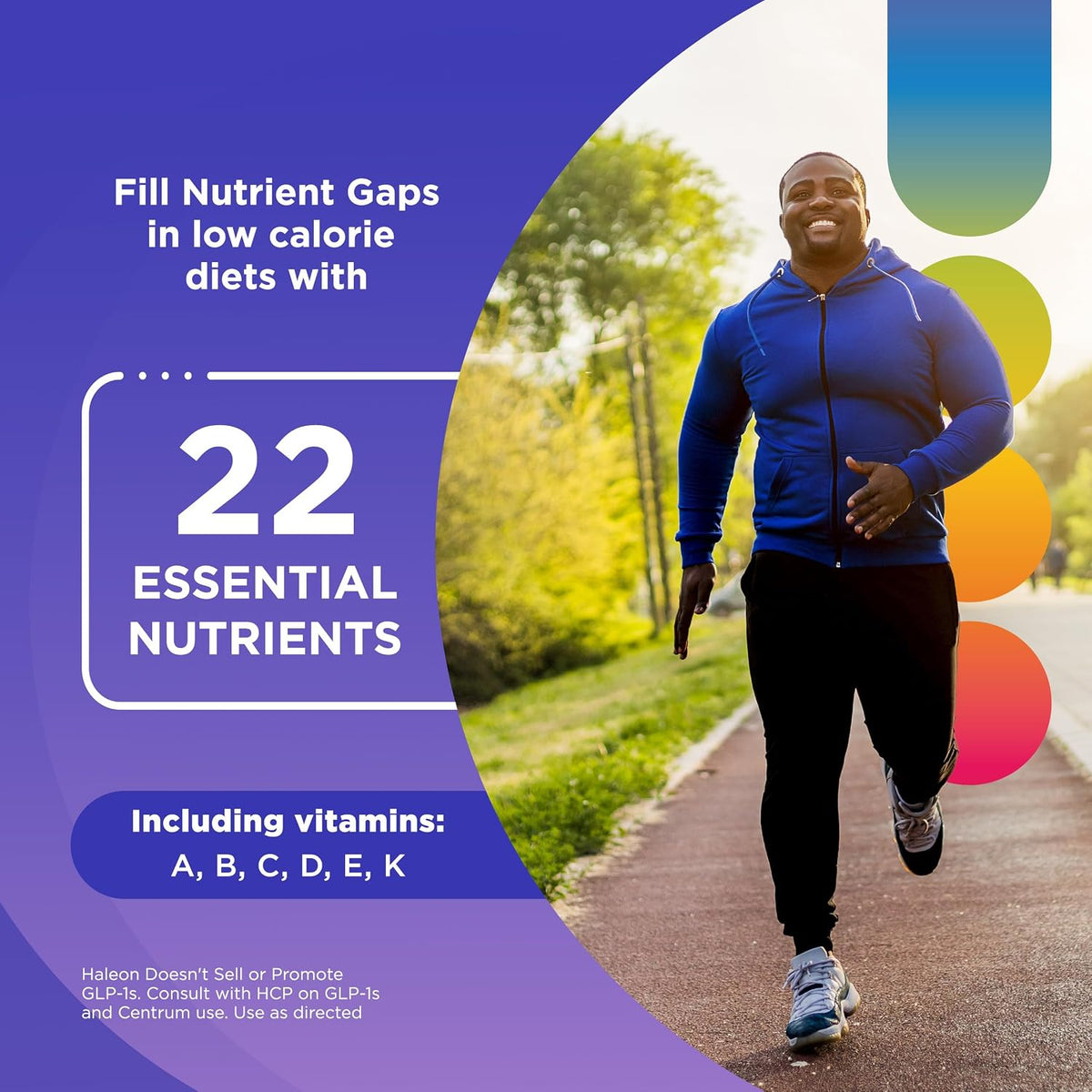 Centrum Nutrient Replenish Complete Multivitamin, 180 Tablets
