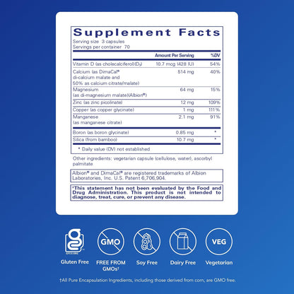 Pure Encapsulations OsteoBalance, 210 Capsules