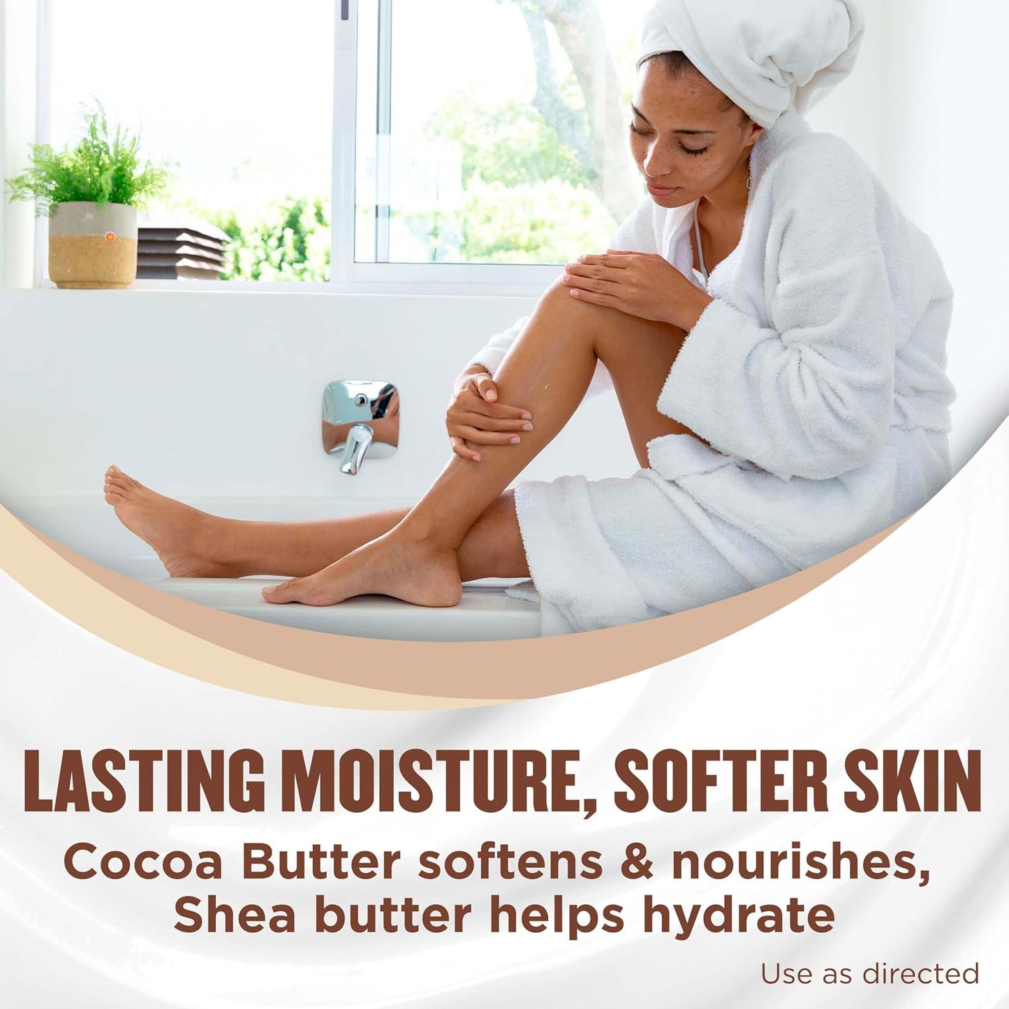 Gold Bond Softening Cashmere Cream Body Lotion, Vanilla Dream Scent, 24-Hour Hydration with Shea Butter and Cocoa Butter, 14 oz.