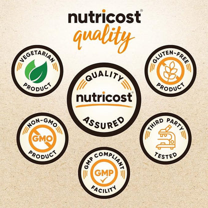 Nutricost Organic Pea Protein Isolate Powder (2LBS) Unflavored