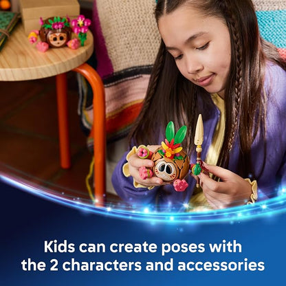 LEGO Disney Moana Kakamora 43293 | Building Toys for Girls & Boys, Ages 9+, Moana Displayable Toy for Bedroom & Desk, 407 pieces, Gift for Birthdays