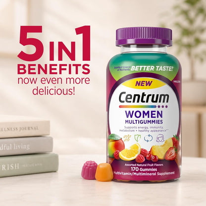Centrum MultiGummies for Women 18 and Over, 170 Count