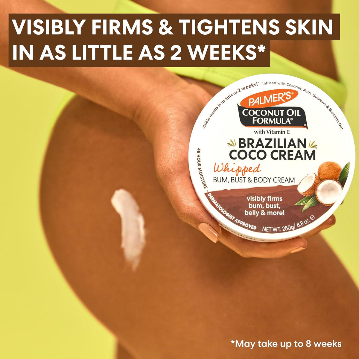 Palmer's Firming Body Cream, Brazilian Coco Coconut Oil Formula (8.8 Fl Oz)