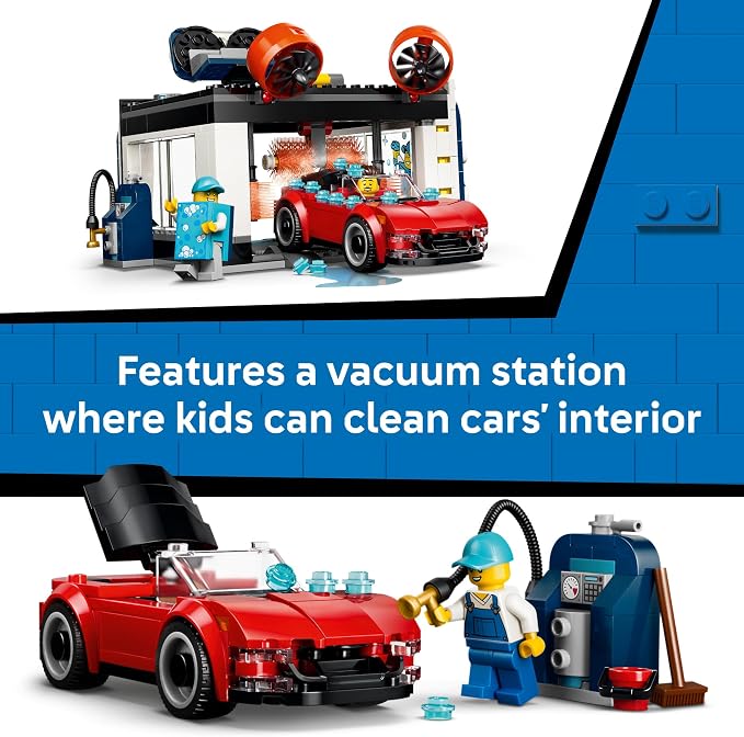 LEGO City Drive-Through Car Wash 60497