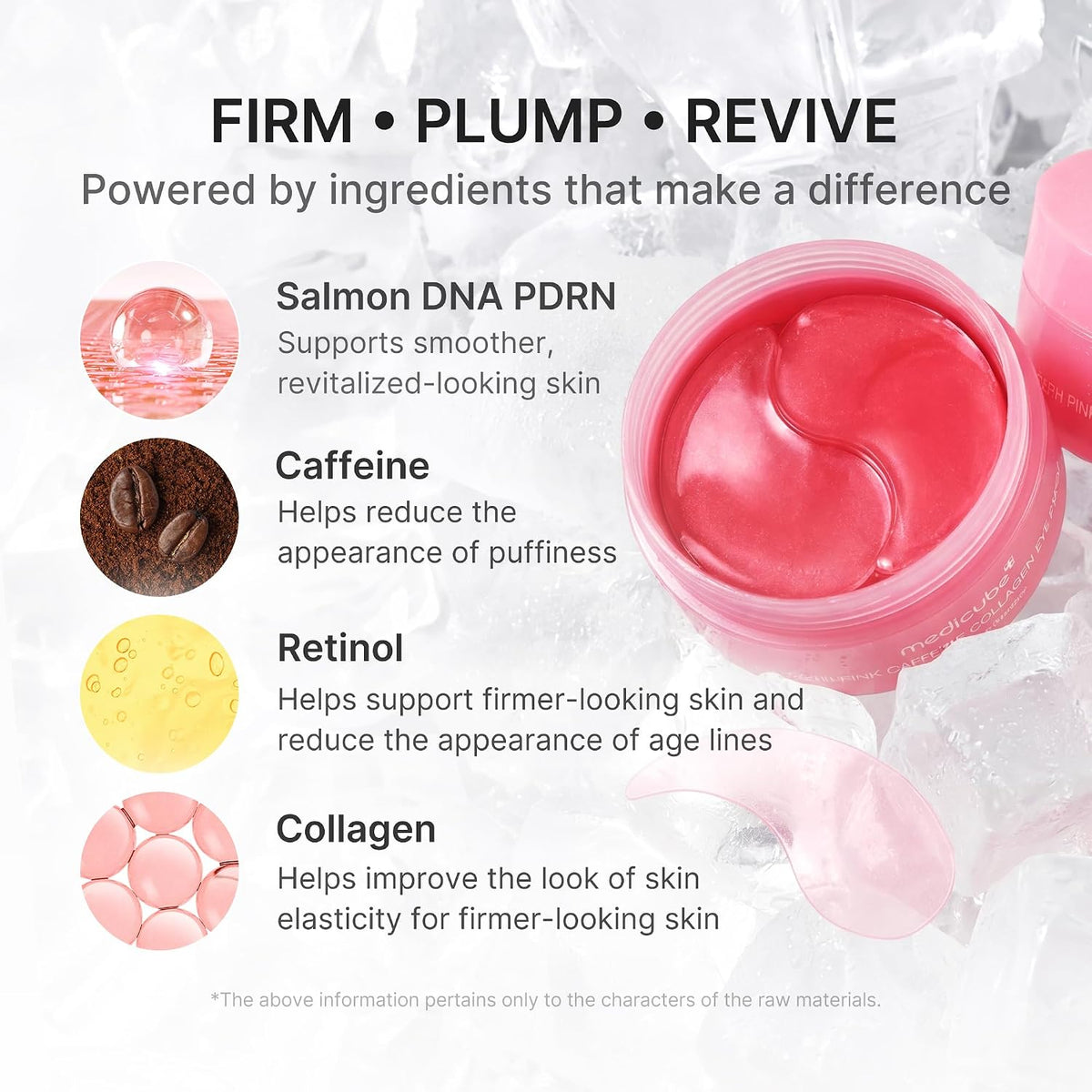 medicube Ultimate Glass Glow Eye & Mask Night Duo: PDRN Caffeine Collagen Eye Patch & Salmon DNA Jelly Mask | Dark Circle Care, Firming & Overnight Radiance Set, Korean Skincare, Gifts for Women