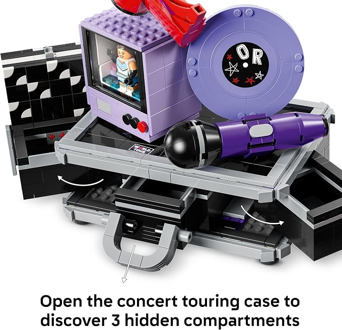 LEGO Editions Olivia Rodrigo's Secret Storage 43030 | Collectible Building Toy for Girls & Boys Ages 10+, Olivia Rodrigo Minifigure, Bedroom Decor, 1085 pieces, Gift for Birthdays