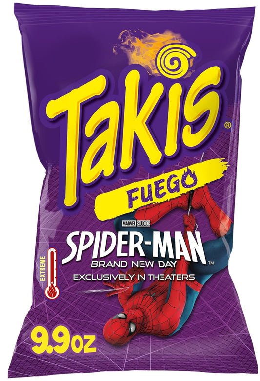 Takis Fuego Rolled Tortilla Chips, 9.9oz Bag