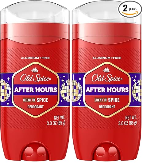 Old Spice Red Zone Collection After Hours Scent Men's Deodorant 3 Oz (Pack of 2)