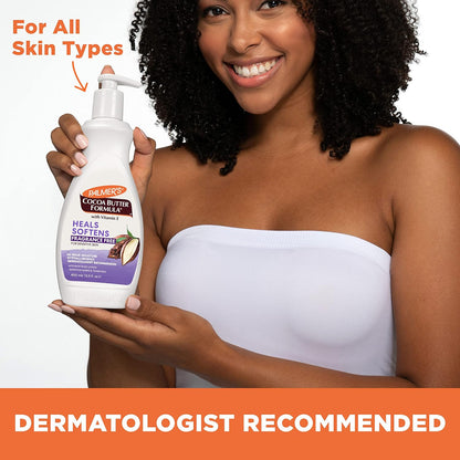 Palmer's Cocoa Butter Formula Fragrance Free Body Lotion, 13.5 Ounce (Pack of 2)