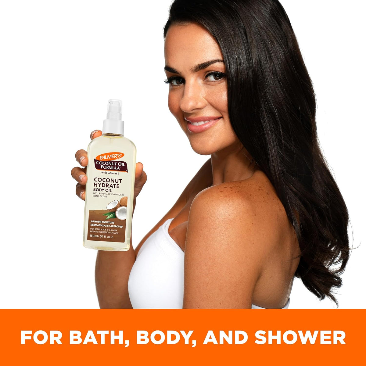 Palmer's Coconut Body Oil Moisturizer Spray for Dry Skin (5.1 Oz)