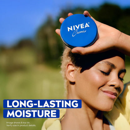 NIVEA Creme, Face, Body & Hand Moisturizing Cream, Provitamin B5, 13.5 Fl Oz (Pack of 12)