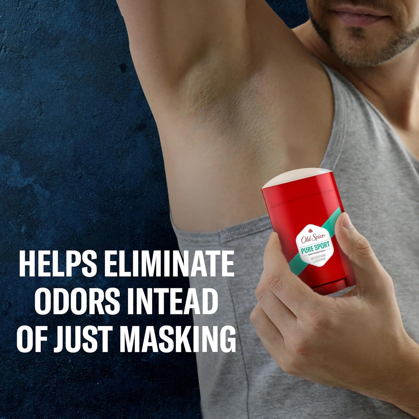 Old Spice Antiperspirant Deodorant For Men,High Endurance,24/7 Sweat Defense & Odor Protection,24/7 Freshness & Lasting Scent,Pure Sport Scent,0.5 oz,(Pack of 48)