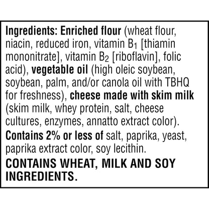 Cheez-It Cheese Crackers, Baked Snack Crackers, Lunch Snacks, Party Size, Original, 25 Ounce (Pack of 2)