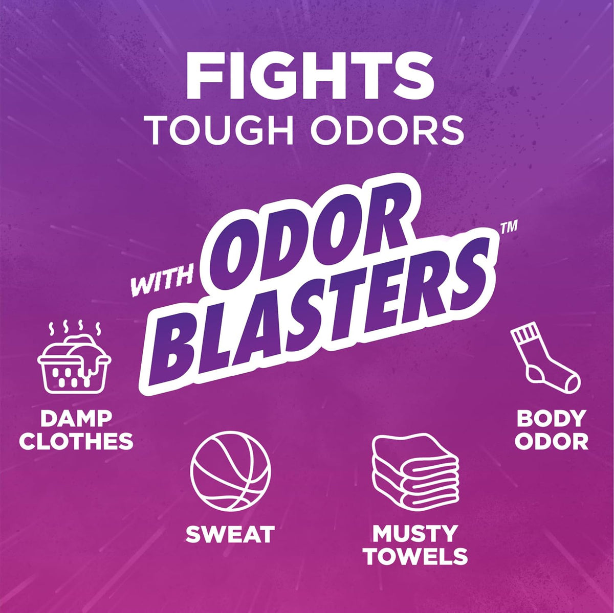 ARM & HAMMER Odor Blasters Laundry Scent Booster, Fresh Burst Scent, 24 Oz