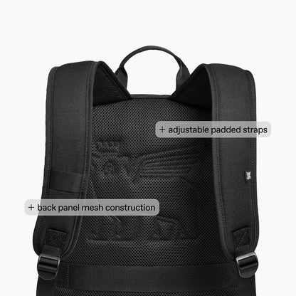 STANLEY Assembly Backpack 20L, Fits Laptops up to 16 inches, Black