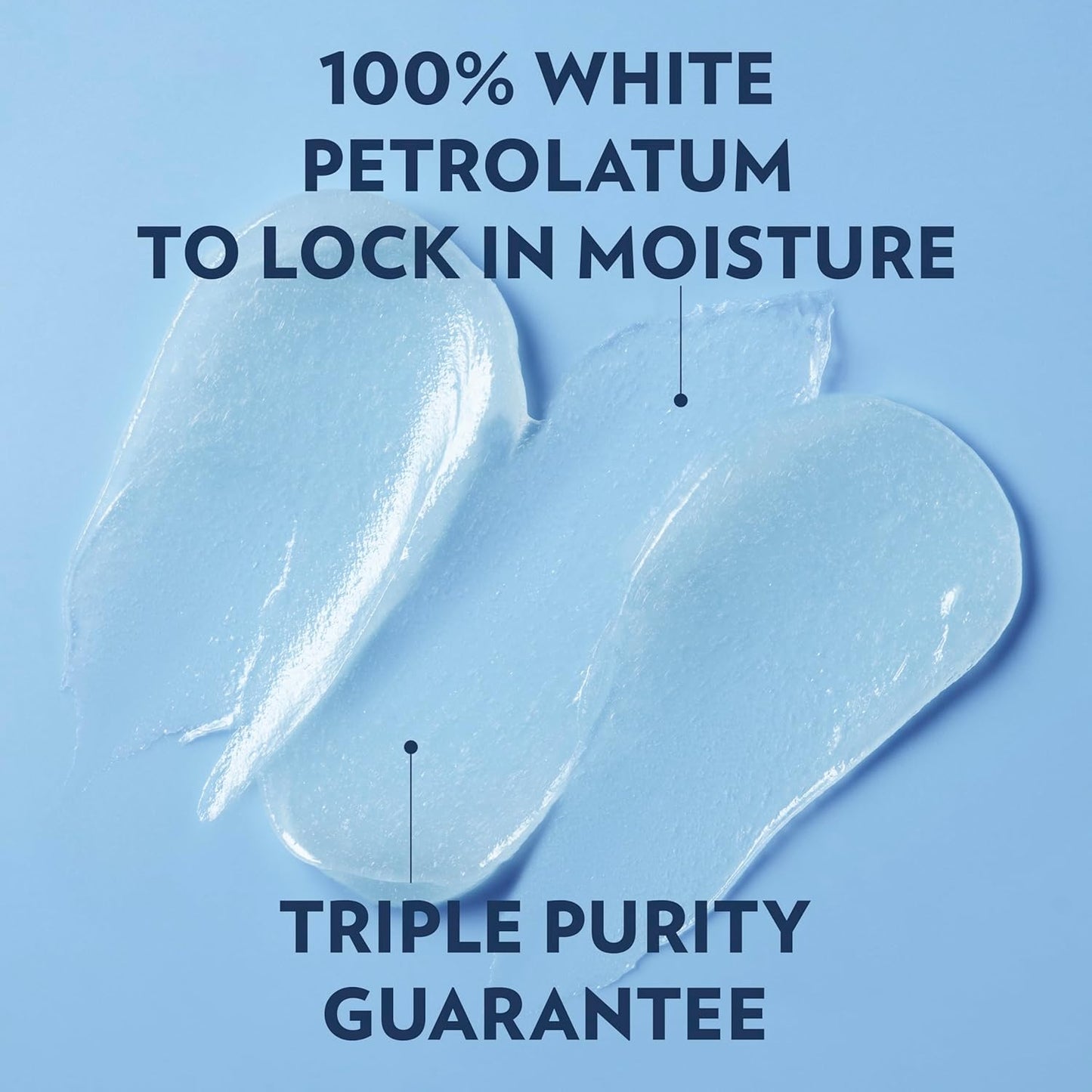 Vaseline Original Healing Jelly 3 Pack White Petrolatum Skin Protectant for Mess-Free Moisturizing On-the-Go, with 3x Purified Purity Guaranteed Formula, 6.8 oz
