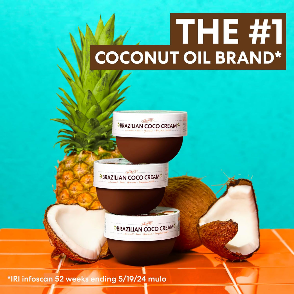Palmer's Firming Body Cream, Brazilian Coco Coconut Oil Formula (8.8 Fl Oz)