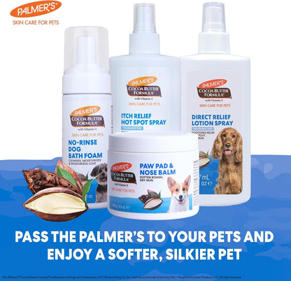 Palmers for Pets Cocoa Butter Dry Skin Relief Spray for Dogs, 8 Fl Oz
