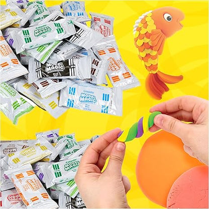 Crayola Model Magic (30 Pack), Air Dry Modeling Material, Teacher Classroom Must Haves, School Supplies for Kids, Soft Clay Alternative, 15 Colors, 1 oz Packs