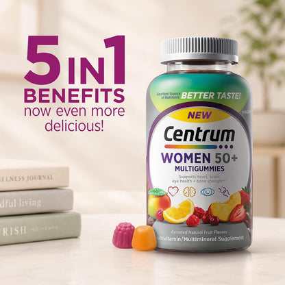 Centrum MultiGummies for Women 50 and Over, 140 Count