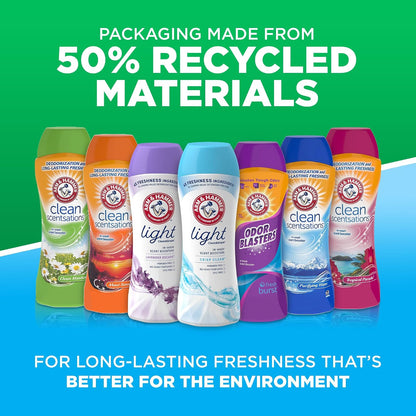 ARM & HAMMER Light Laundry Scent Booster, Lavender Escape, 24 Ounce (Pack of 4)