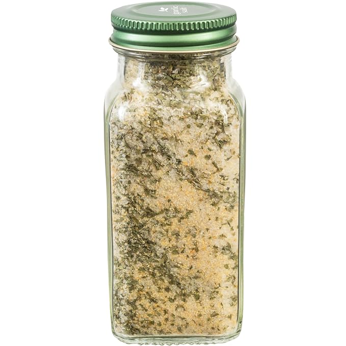 Simply Organic, Garlic Salt Organic, 4.7 Ounce | Perfect Blend of Salt, Garlic and Parsley for any Savory Dish